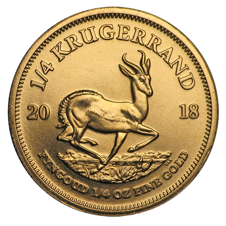 2018 1/4 Krugerrand Gold Coin