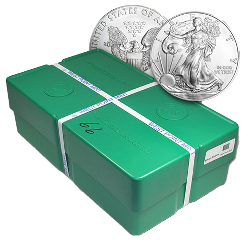 2020 American Silver Eagle Monster Box (500 Coins)