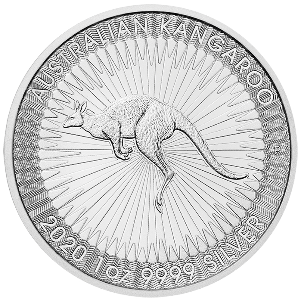2020 1oz Kangaroo Silver Coin
