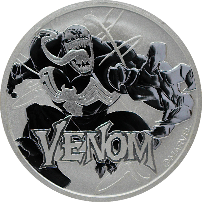 2020 1oz Marvel's Venom Silver Coin