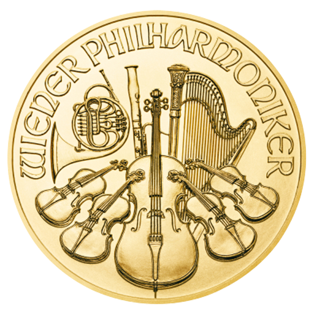 2021 1/10oz Philharmonic Gold Coin | Austrian Mint