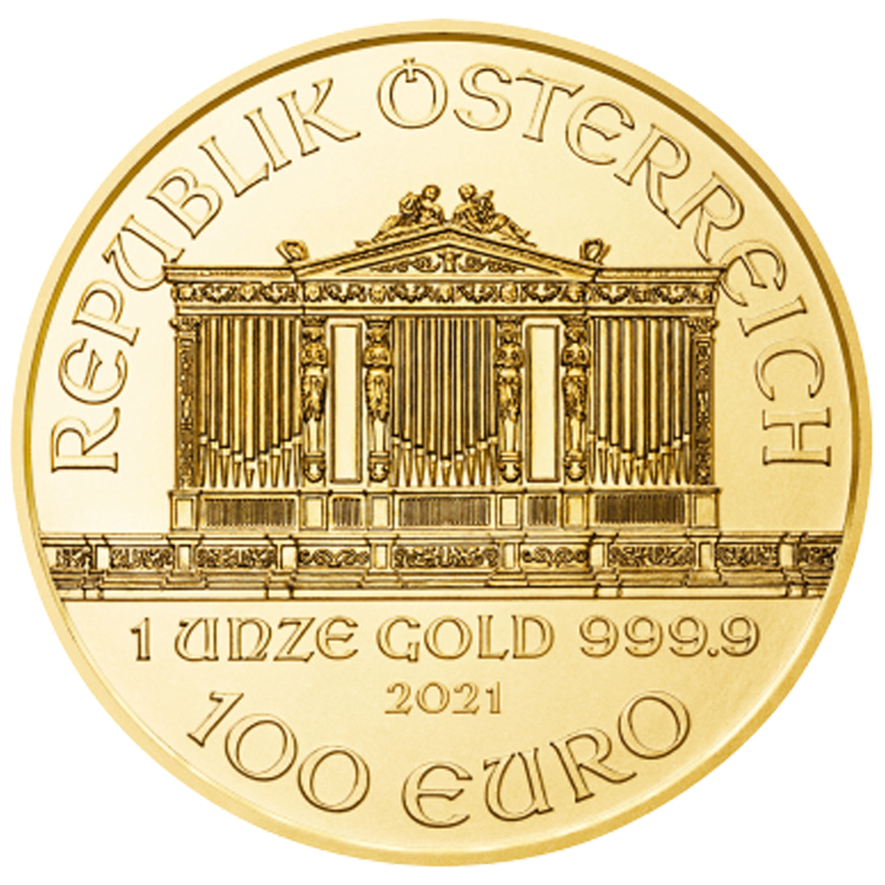 2021 1oz Gold Philharmonic Coin | Austrian Mint