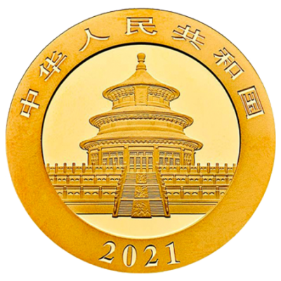 2021 1g Gold Panda Coin | China Mint