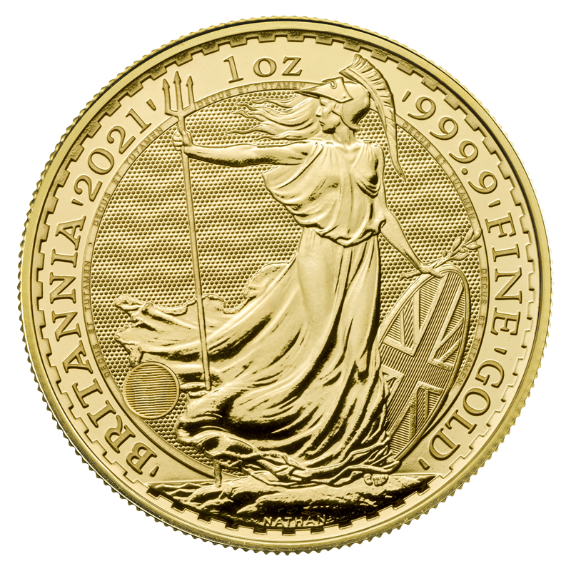 2021 1oz Gold Britannia Coin | The Royal Mint