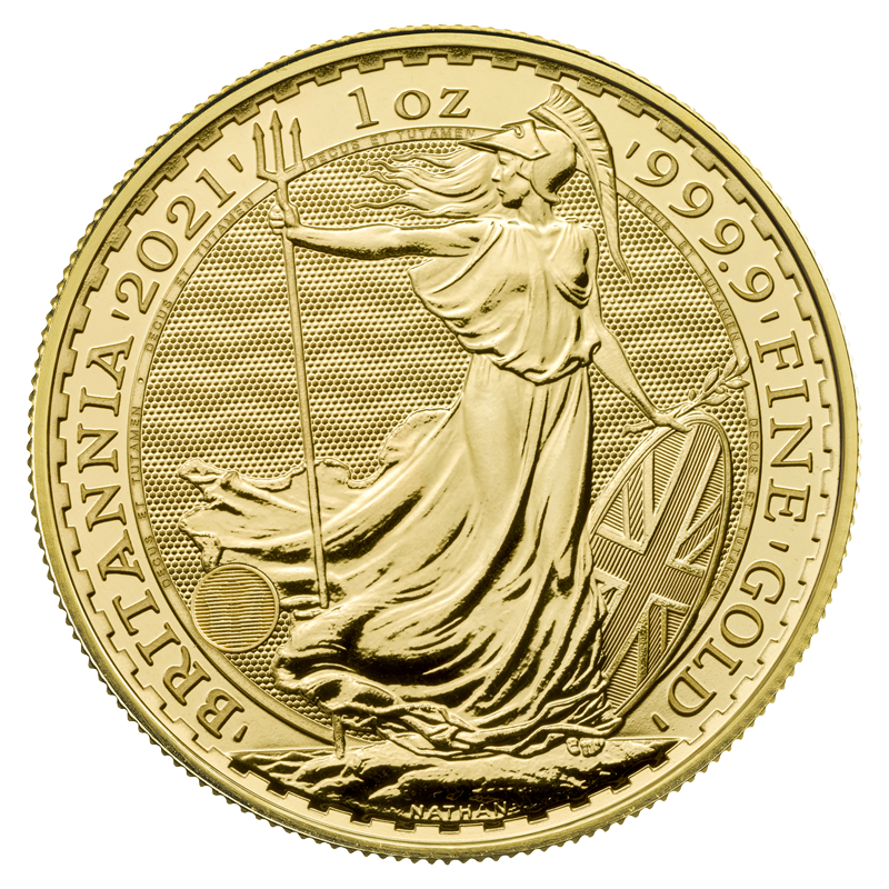 2021 1oz Gold Britannia Coin | The Royal Mint