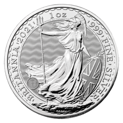 2021 1oz Silver Britannia Coin