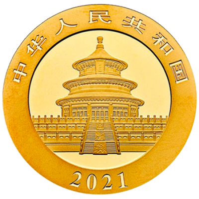2021 30g Gold Panda Coin | China Mint
