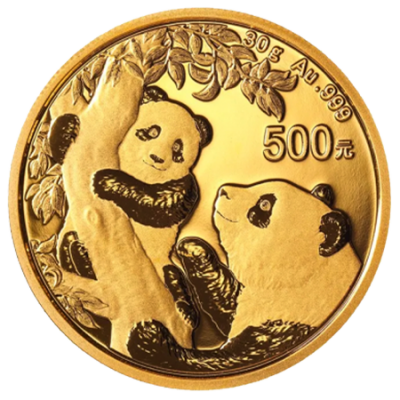 2021 30g Gold Panda Coin | China Mint