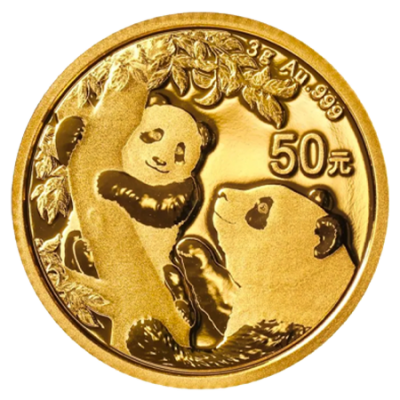 2021 3g Panda Gold Coin | China