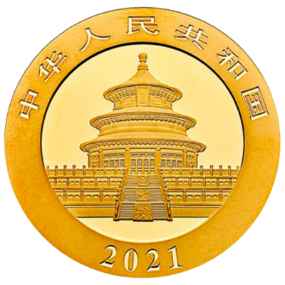 2021 8g Gold Panda Coin | China Mint