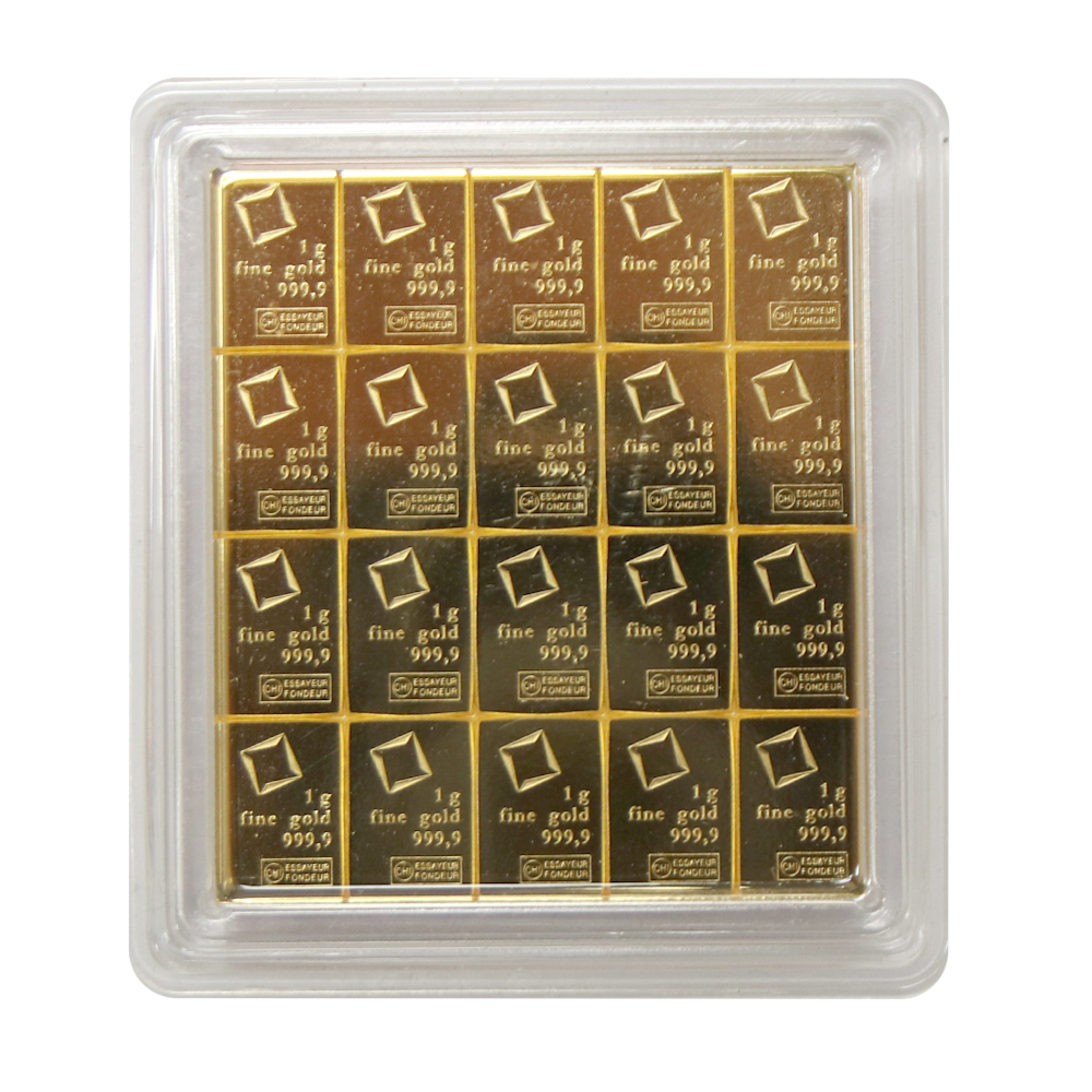 Combibar 20g CombiBar - Valcambi Certified - Gold Bullion Co