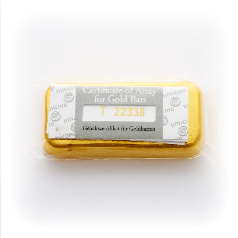 250g Gold Cast Bar | Umicore