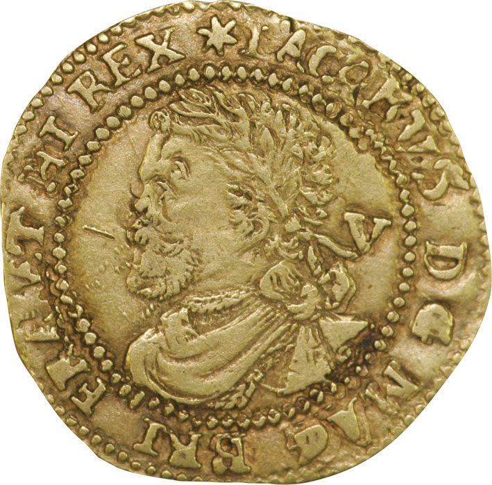 James I Quarter Gold Laurel