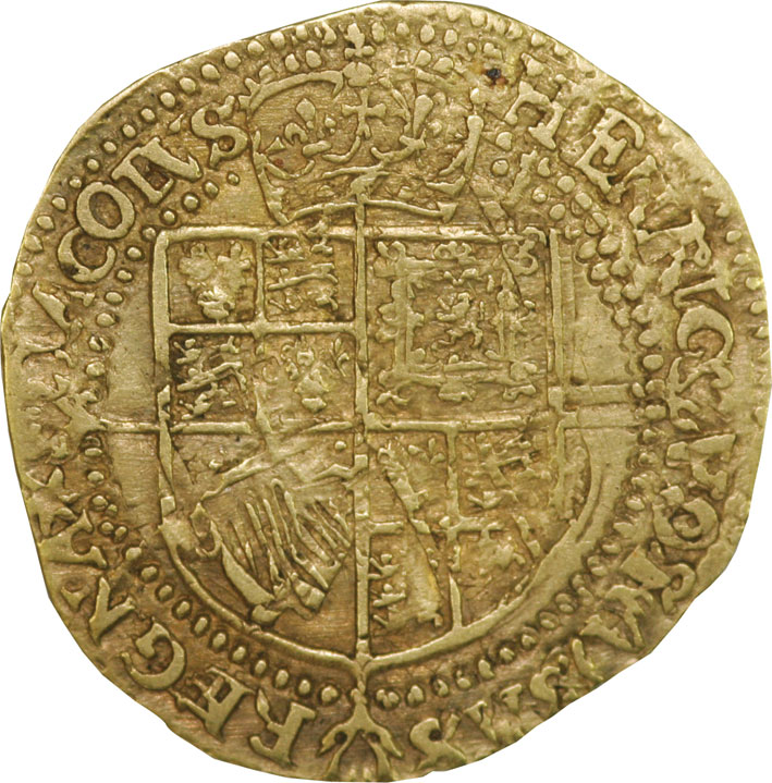 James I Quarter Gold Laurel
