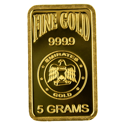 5g Gold Bar - Emirates Gold Blister Pack