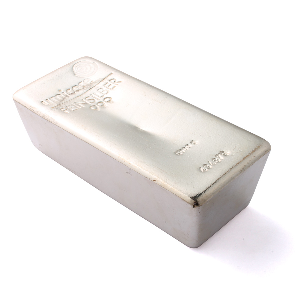 5kg Silver Cast Bar | Umicore | Flash Sale