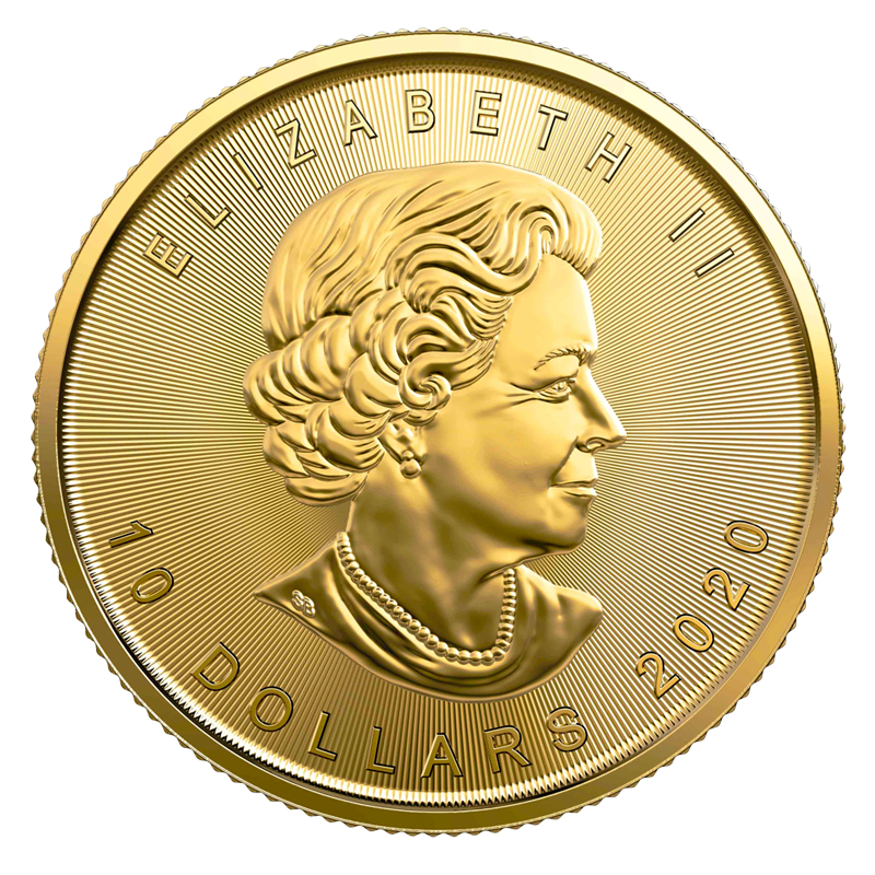 2020 1/4oz Maple Leaf Gold Coin