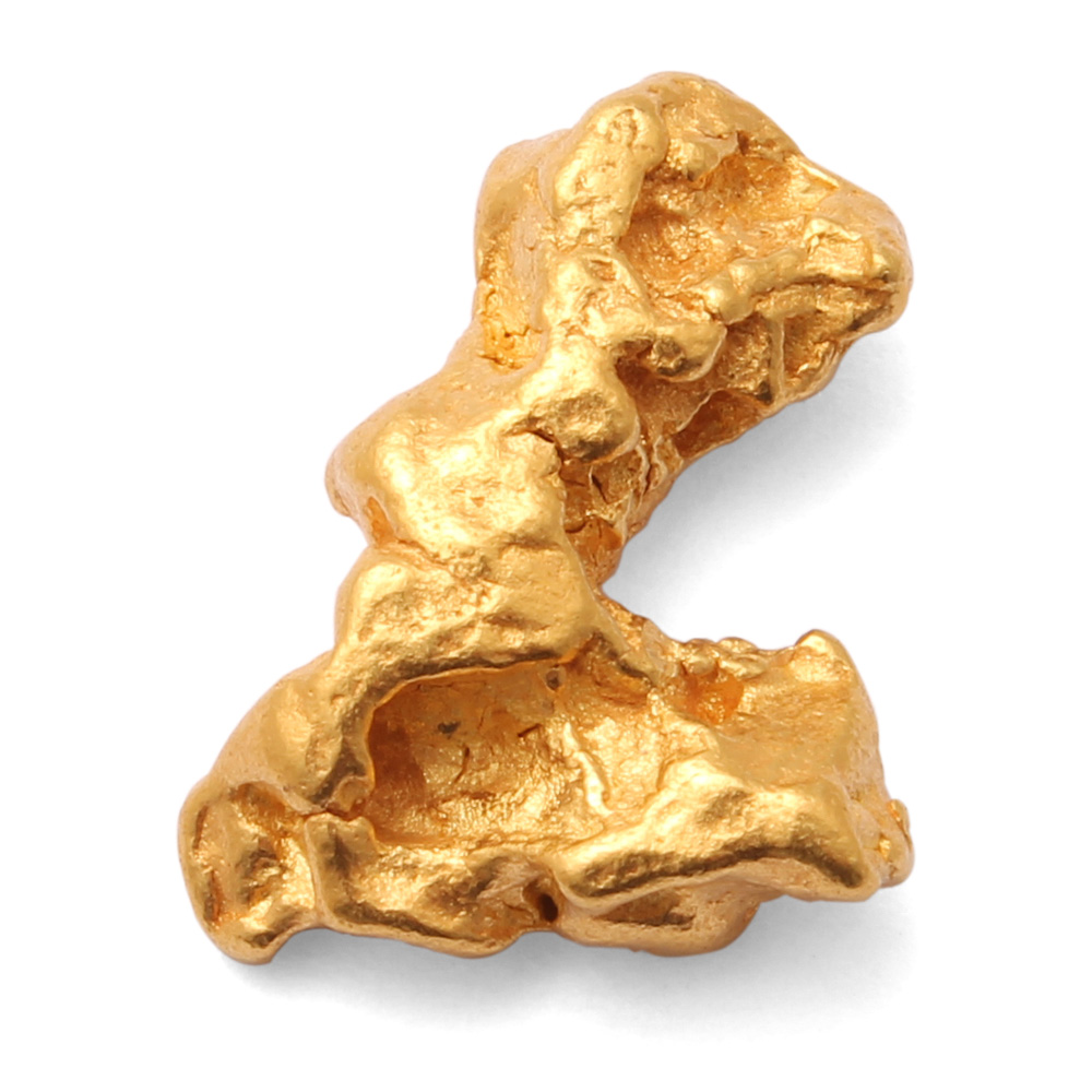 9.8 gram 'Letter L' Gold Nugget