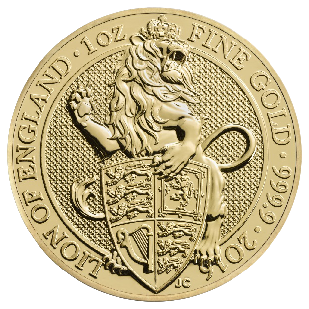 2016 1oz Gold Lion Coin | Queen's Beasts Collection