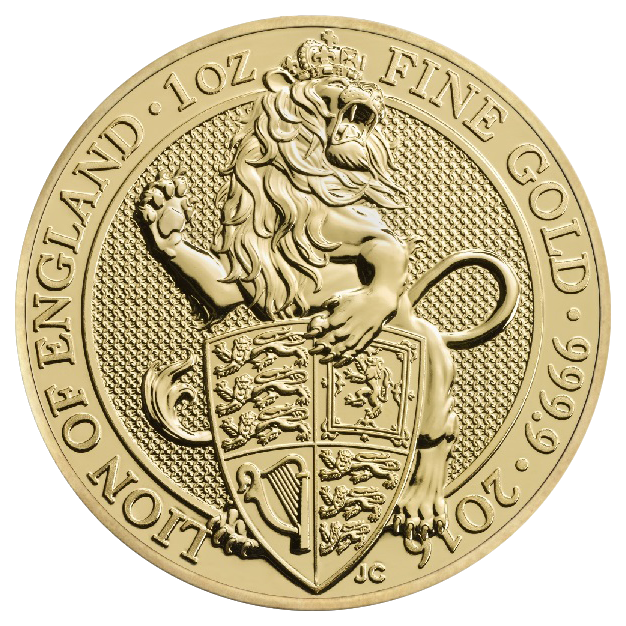 2016 1oz Gold Lion Coin | Queen's Beasts Collection