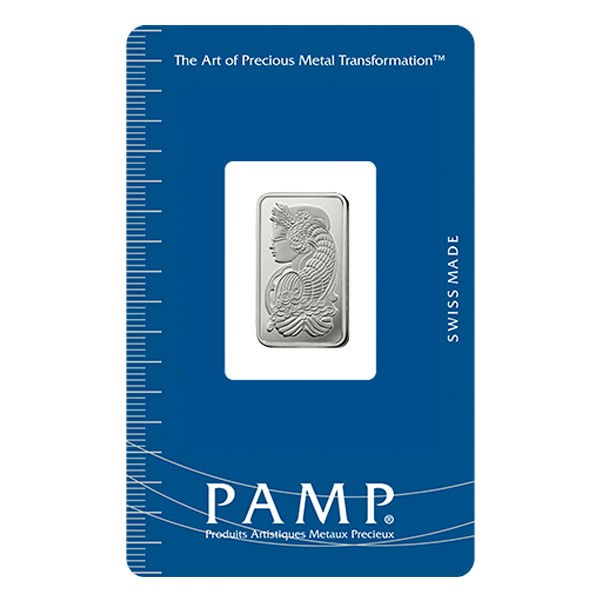 2.5g Silver Bar | PAMP Fortuna