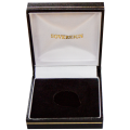 Black Luxury Gift Box for a Gold Sovereign coin