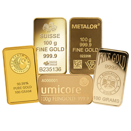 100g Gold Bar | Investment Market