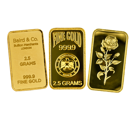 2.5g Gold Bars | Investment Market