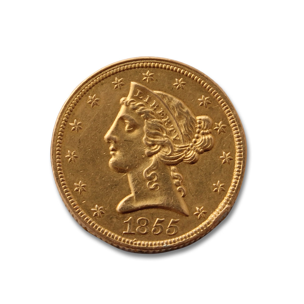 US $5 1855