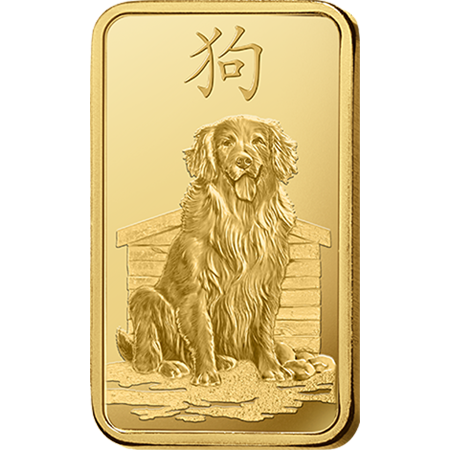 2018 1g Gold Bar Multipack - Lunar Dog DELETED