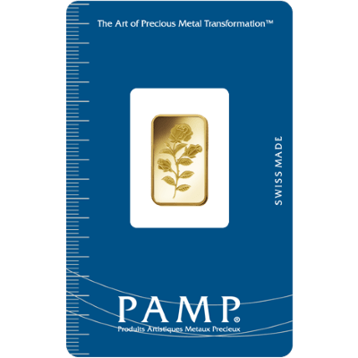 2.5g Gold Bar | PAMP Rosa