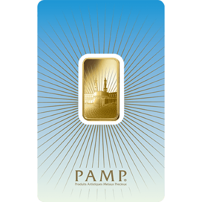 10g Gold Bar | PAMP 'Faith' Ka 'Bah Mecca