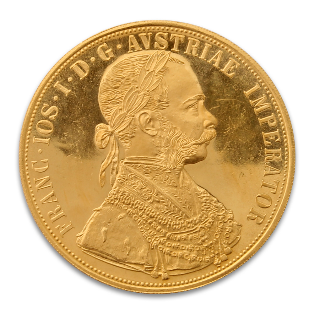 Austrian Four Ducat Gold Coin