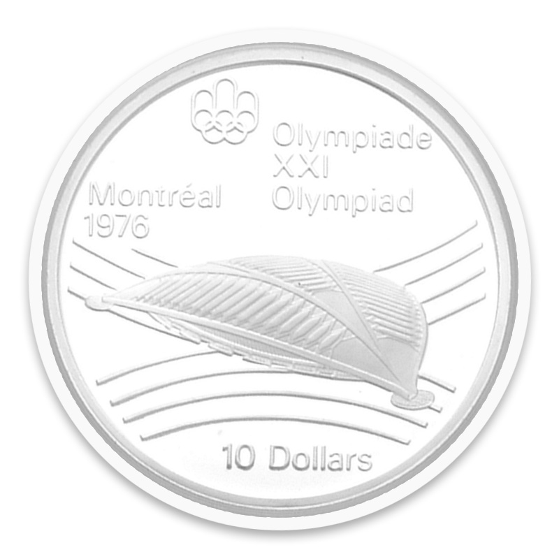 Canadian Montreal $10 1.5oz Silver Coin