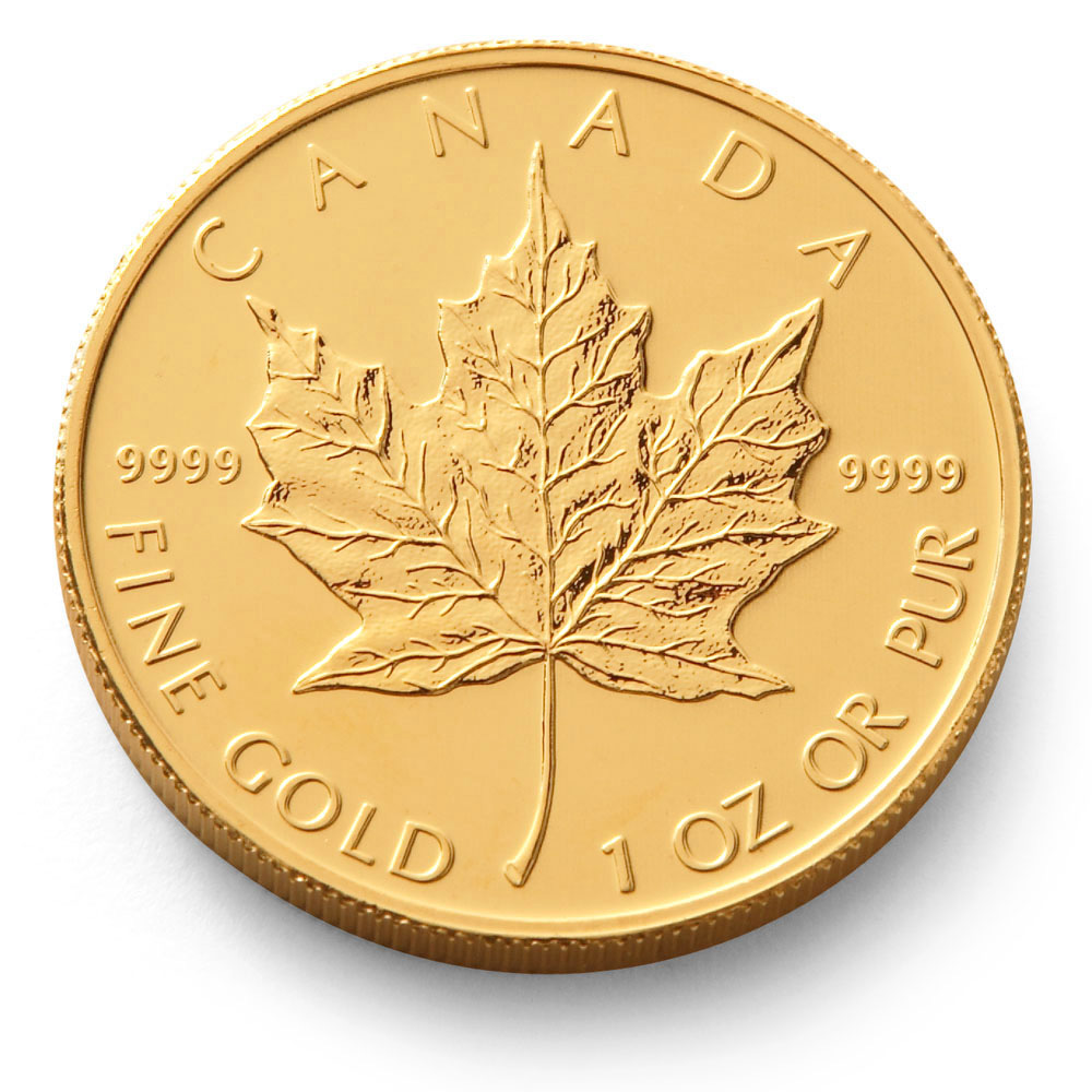 2014 1oz Gold Maple Leaf