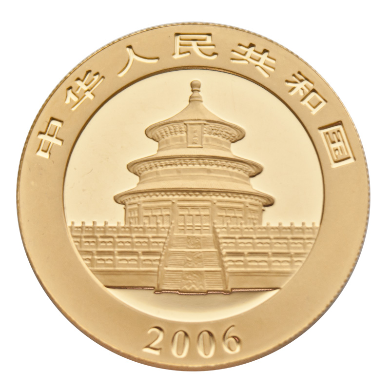 Chinese Panda 1 oz Gold Coin (Mixed Year)