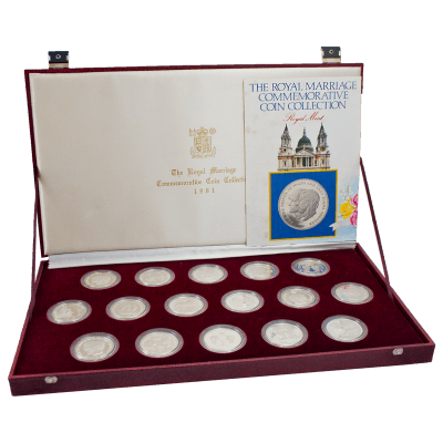 Royal Mint The Royal Marriage Commemorative Coin Collection 1981