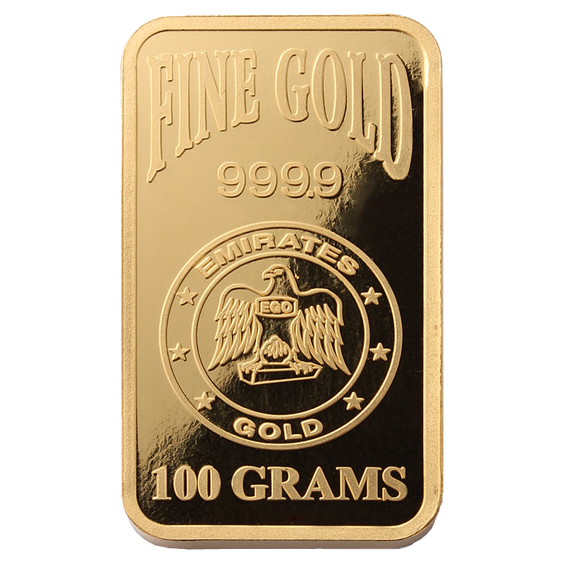 100g Gold Bar - Emirates Gold Blister Pack
