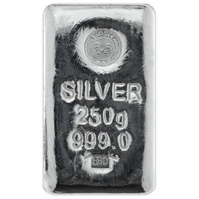 250g Cast Silver Bar | Emirates