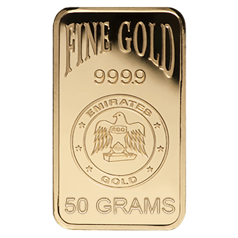 50g Gold Bar - Emirates Gold Blister Pack