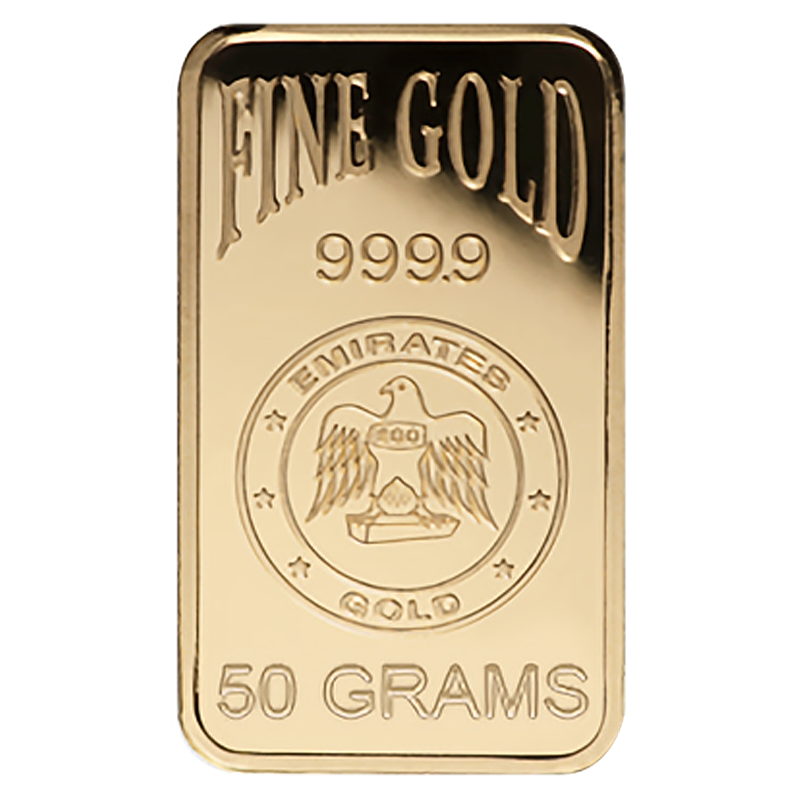 50g Gold Bar - Emirates Gold Blister Pack