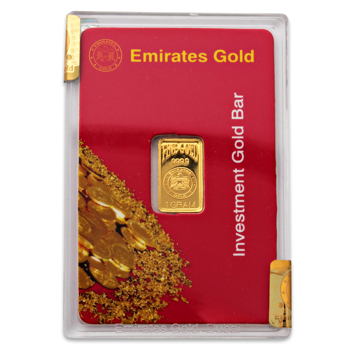 1g Gold Bar - Emirates Gold Boxed Certified