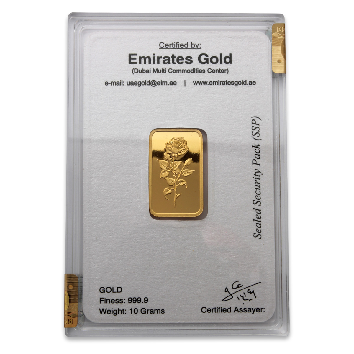 10g Gold Bar - Emirates Gold Boxed Certified
