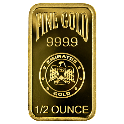 1/2oz Gold Bar - Emirates Gold Blister Pack