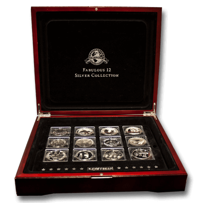 Fabulous 12 2011 Silver Proof Coin Set