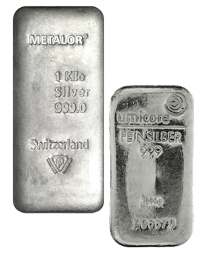 1Kg Silver Bar - Flash Sale