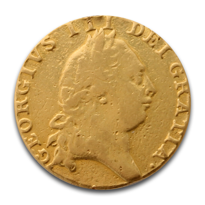 George III Spade Guinea Gold Coin