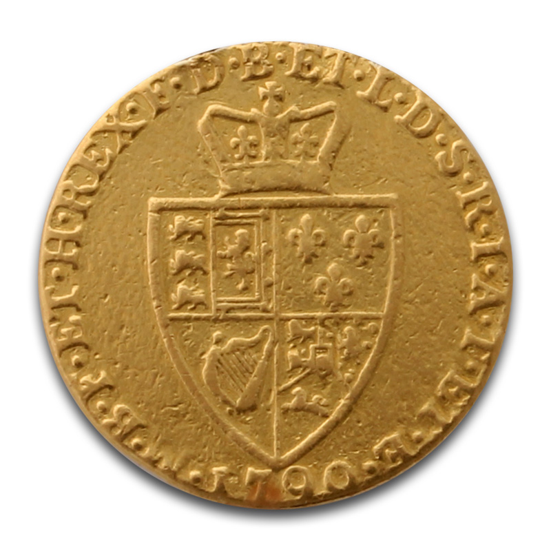 George III Spade Guinea Gold Coin