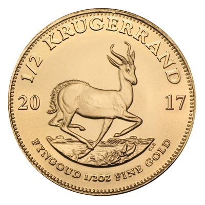 2017 1/2 Krugerrand Gold Coin