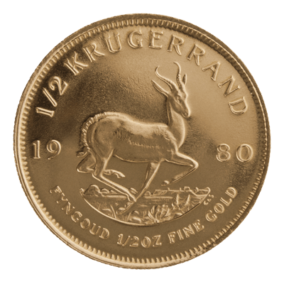 1/2oz Gold Krugerrand | South African Mint
